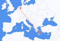 Vluchten van Iraklion, Griekenland naar Dortmund, Duitsland