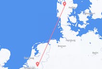 Flights from Eindhoven, the Netherlands to Karup, Denmark