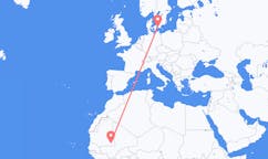 Flüge von Nema, Mauretanien nach Malmö, Schweden