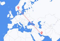 Flights from Lar, Iran to Oslo, Norway