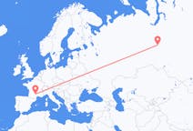 Flights from Surgut, Russia to Rodez, France