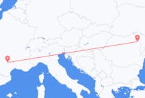 Fly fra Iași til Rodez