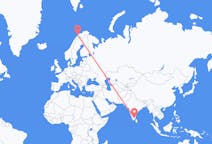 出发地 印度出发地 蒂鲁吉拉帕利目的地 挪威Tromsö的航班