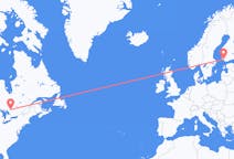 Flights from North Bay, Canada to Turku, Finland