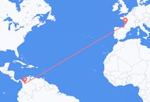 Flyrejser fra Medellín, Colombia til Bordeaux, Frankrig
