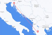 Vluchten van Rijeka naar Ioannina