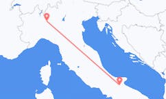 Flyg från Foggia, Italien till Milano, Italien
