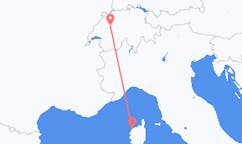 Flyreiser fra Calvi, Frankrike til Bern, Sveits