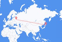 Voli da Kushiro, Giappone a Mosca, Russia