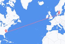 Flyrejser fra Myrtle Beach til København