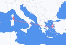 Flights from Olbia, Italy to Chios, Greece