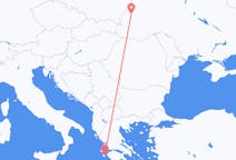 Fly fra Lviv til Zakynthos Island
