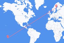出发地 法属波利尼西亚出发地 土布艾群岛目的地 瑞典于默奥的航班