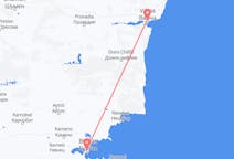 Flights from the city of Burgas to the city of Varna