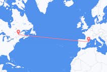 Flyrejser fra Québec til Barcelona