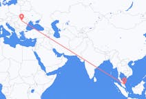Flyrejser fra Kuantan, Malaysia til Targu Mures, Rumænien