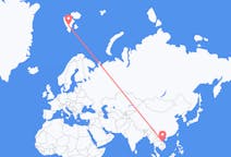 Flyreiser fra Dong Hoi, til Svalbard