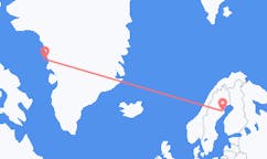 格陵兰出发地 乌佩纳维克飞往格陵兰目的地 Skelleftea的航班