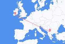 Flug frá Skopje, Norður-Makedóníu til Cork, Írlandi