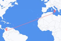 Flyrejser fra Bogotá til Malta