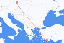 出发地 希腊出发地 卡斯泰洛里佐目的地 奥地利维也纳的航班