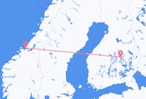 Flüge von der Stadt Ørland in die Stadt Kuopio
