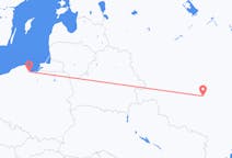Fly fra Lipetsk til Gdańsk