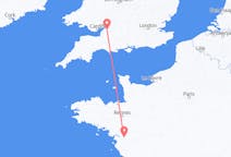 Flyrejser fra Bristol, England til Nantes, Frankrig