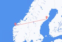Flyg från Ålesund, Norge till Umeå, Sverige