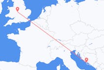 Flights from Brač, Croatia to Birmingham, the United Kingdom