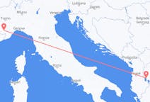 Flyg från Cuneo till Ohrid