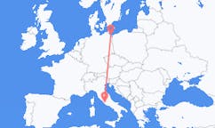 Flyreiser fra Heringsdorf, Tyskland til Roma, Italia