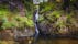 Photo of Aira Force waterfall on Aira Beck stream, located in the Lake District, Cumbria, UK.