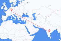 Flights from Hyderabad, India to Stuttgart, Germany