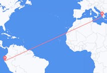 Flights from Piura, Peru to Zakynthos Island, Greece