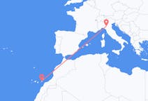 Flights from Parma, Italy to Fuerteventura, Spain