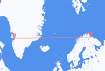 Flyg från Ilulissat till Kirkenes