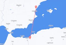Flyg från Tlemcen, Algeriet till Castelló de la Plana, Spanien