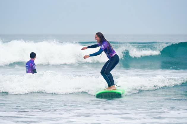 Surf Lesson in Widemouth Bay in Bude Cornwall