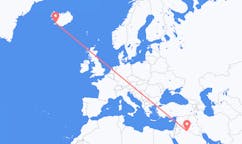 Loty z Arar, Arabia Saudyjska do Reykjaviku, Islandia