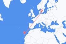 Flights from Tenerife to Copenhagen