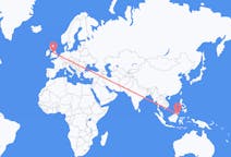 Flyreiser fra Tawau, Malaysia til Manchester, England