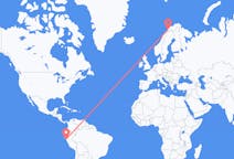 Flights from Trujillo, Peru to Andselv, Norway