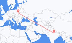Flyrejser fra Kanpur, Indien til Lublin, Polen