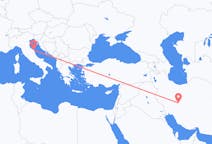 Flights from Isfahan to Ancona