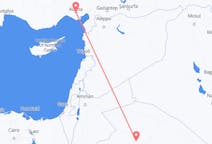 出发地 沙特阿拉伯出发地 阿尔焦夫地区目的地 土耳其阿达纳的航班
