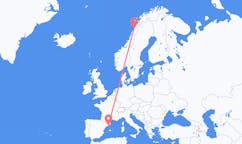 Flüge von Barcelona, nach Bodø
