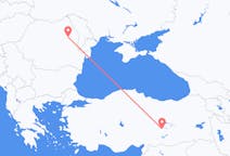 Vluchten van Bacău naar Malatya