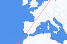 Vluchten van Lanzarote, Spanje naar Hamburg, Duitsland