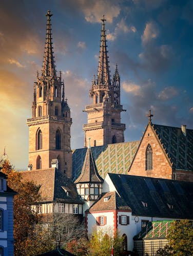 Photo of Basel Switzerland, by Albrecht Fietz-church